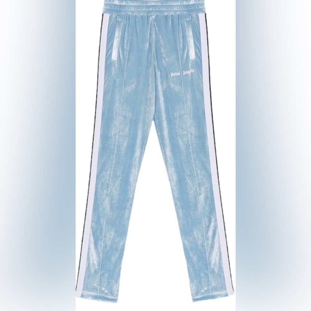 Farfetch Palm Angels Chemille ROSE Track Pants NWT